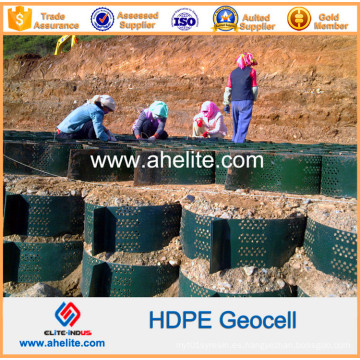ASTM D Estándar HDPE Plástico Geoweb Geocells